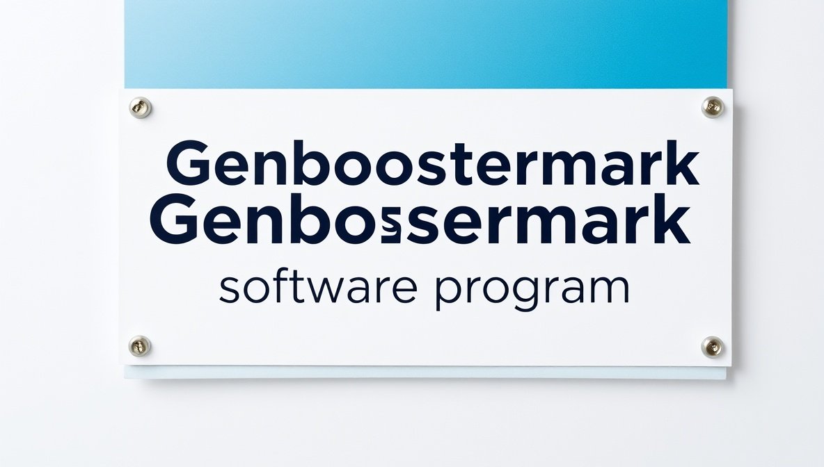 genboostermark software program